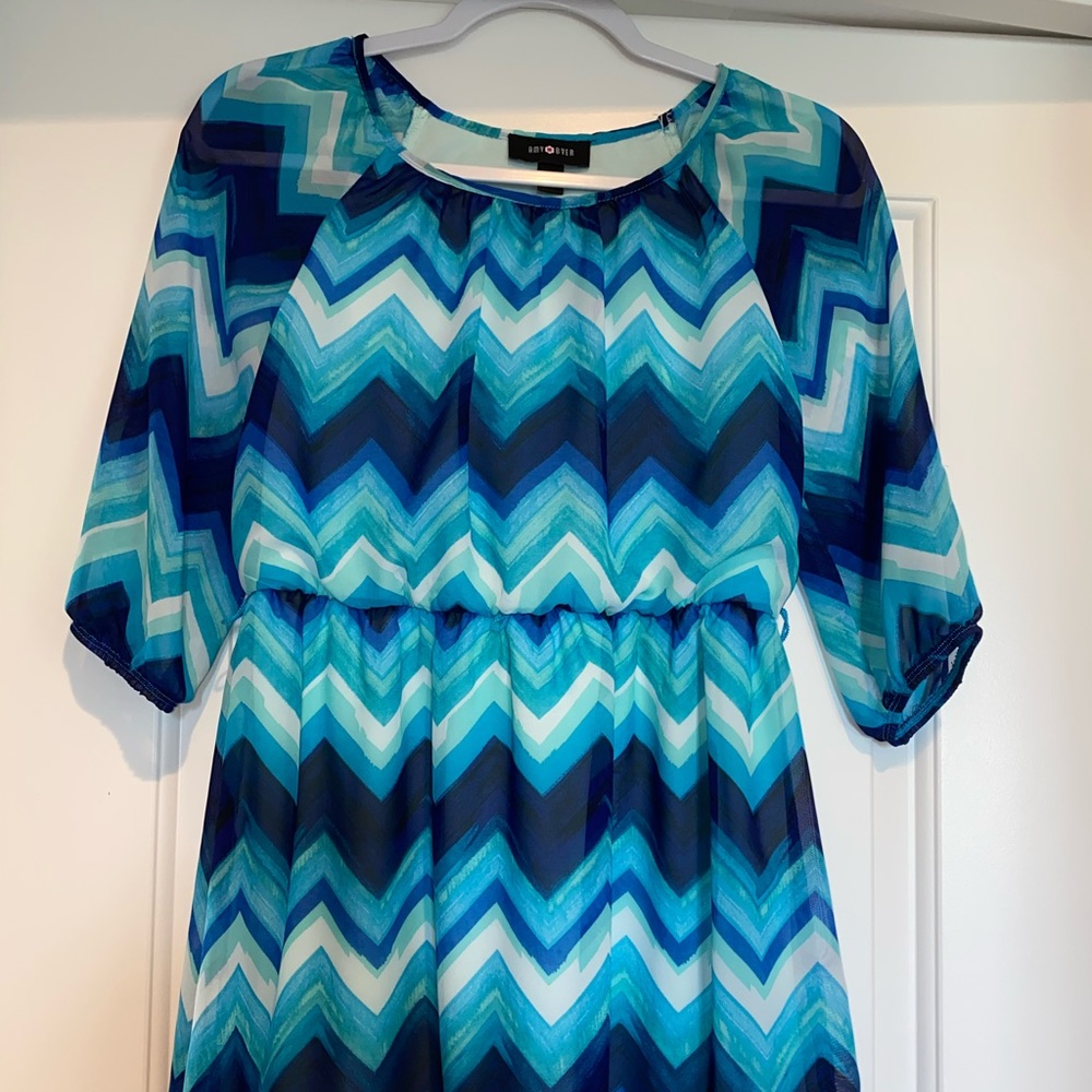 Amy Byer Blue Dress